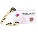 3 In 1 Derma Roller Cover 3 Size 0.5mm, 1.0mm, 1.5mm